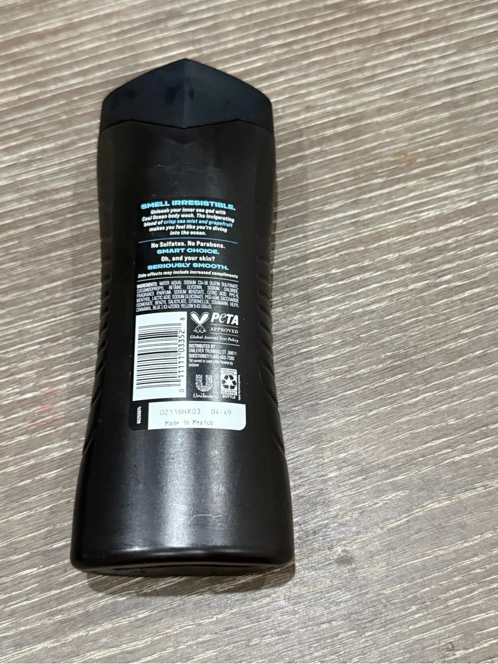 NWT AXE Cool Ocean Moisturizing Body Wash sea mist & grapefruit 16 fl oz